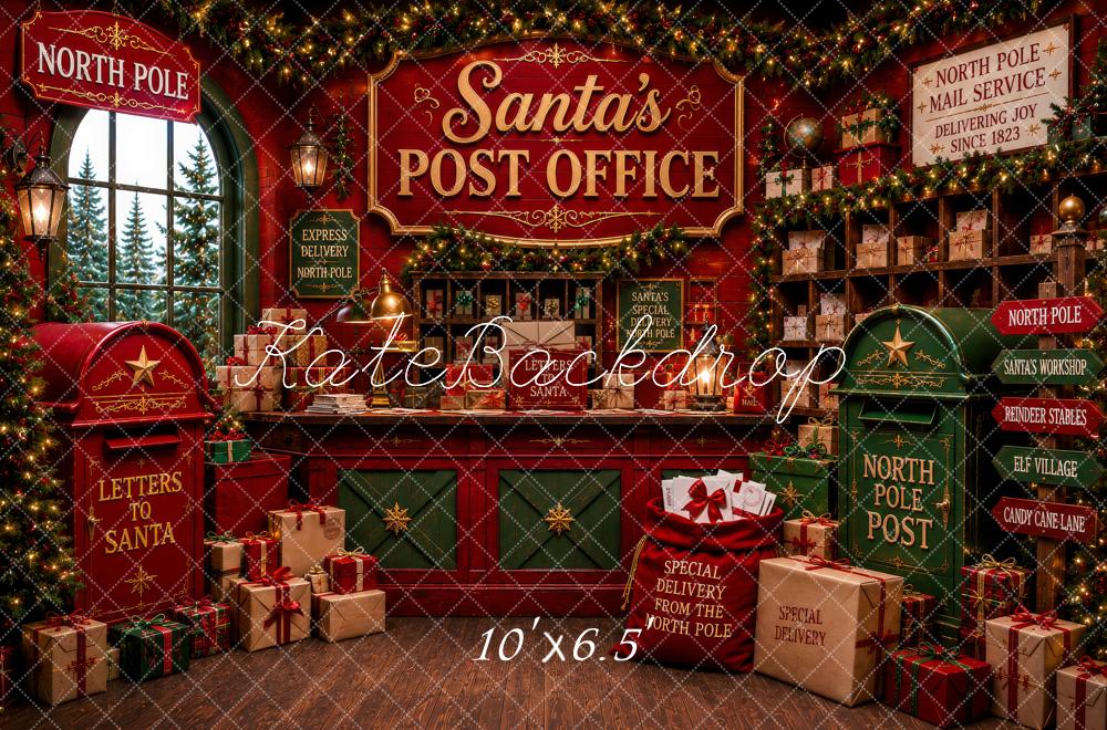Kate Christmas Combination Printed Backdrops for Photography( 4 Backdrops in Total)