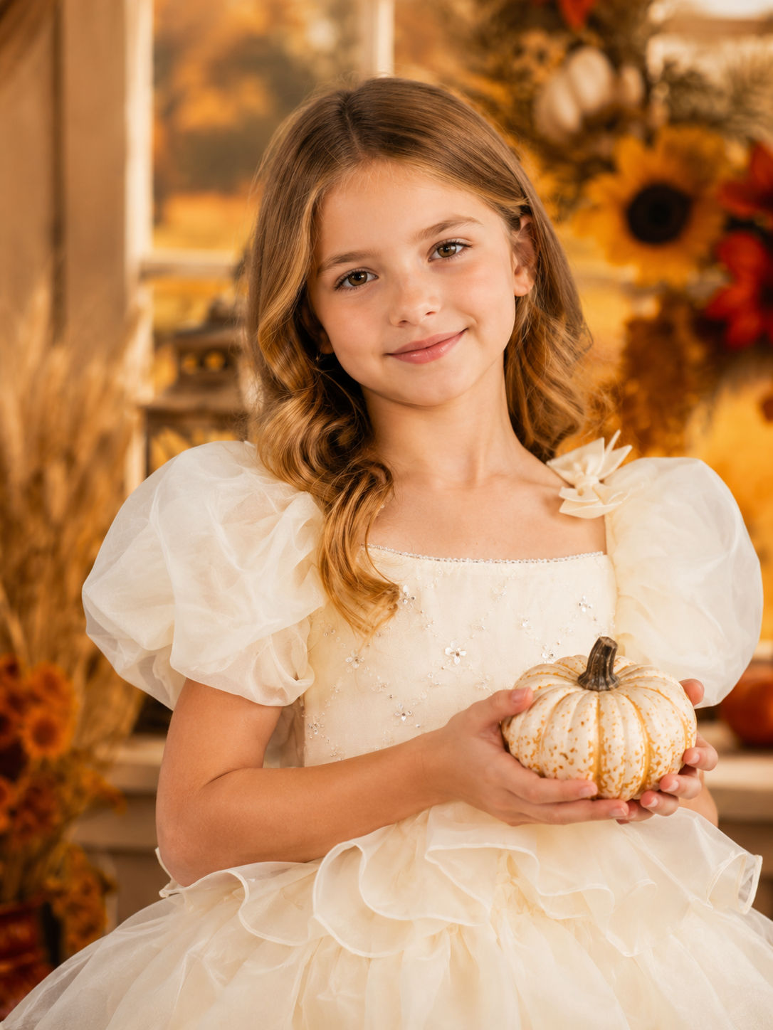 Kate Fall Window Wreath Pumpkin Photo Kit Photography Backdrops&Props Themed Bundle(US ONLY)