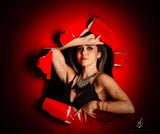 RTS Kate Scarlet Red Seamless Paper Backdrop for Photography (US ONLY)