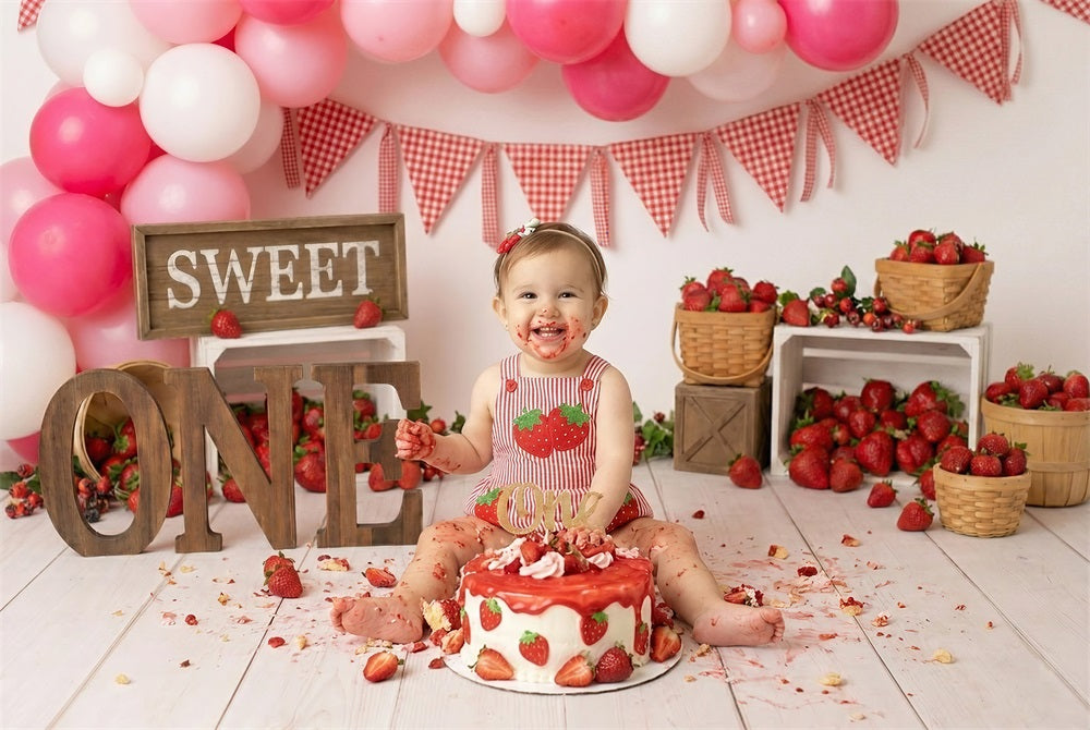 Kate Wooden "ONE" Photography Props