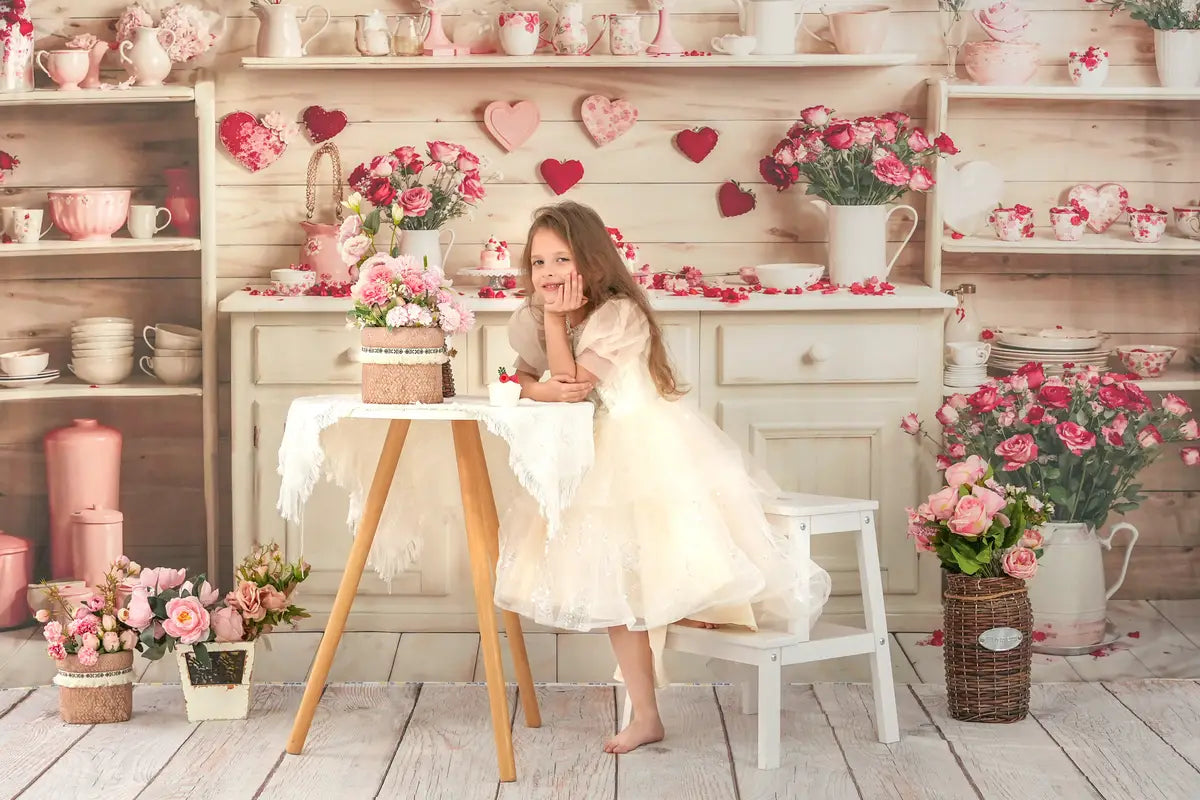 Kate Beige Kids Dress for Photography