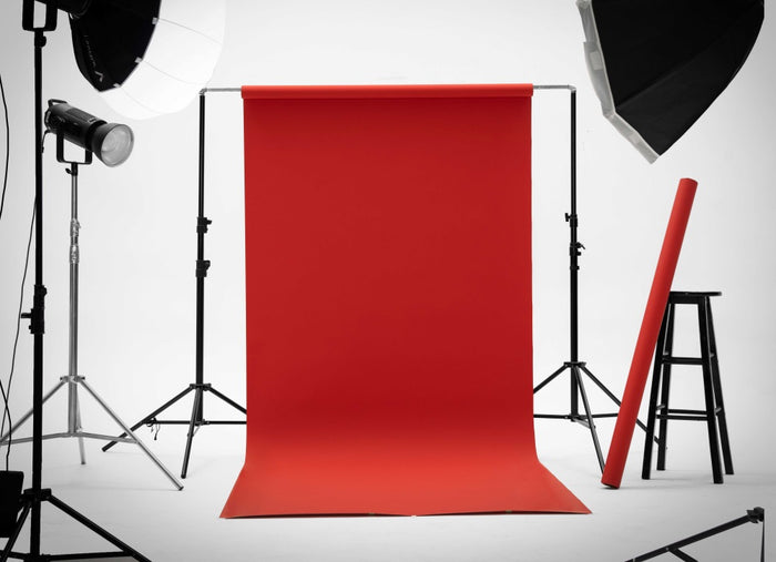 Kate Red Seamless Paper Backdrop for Photography