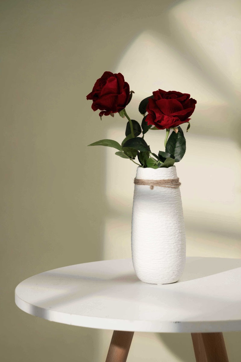 Kate Beige Seamless Paper Backdrop with a vase 