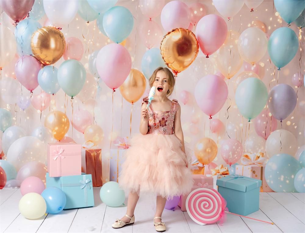 RTS Kate Cake Smash Birthday Gift Box Balloon Photo Kit Photography Backdrops&Props Themed Bundle