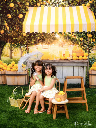 Fondo de Huerto de Limones de Verano Diseñado por Emetselch