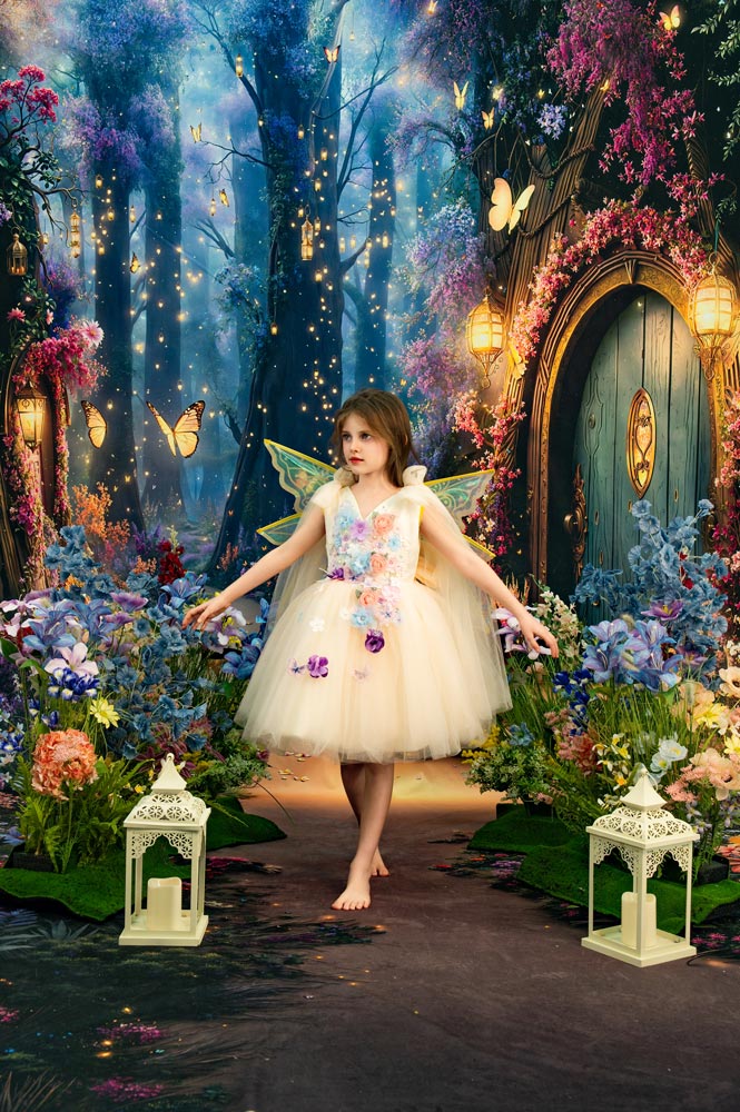 TEST Kate Spring Garden Path Fairy Tale Photo Kit Photography Backdrops&Props Themed Bundle(US ONLY)
