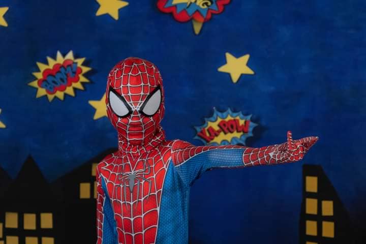 Kate Boom Super Hero Backdrop Designed by Arica Kirby (only ship to Canada)