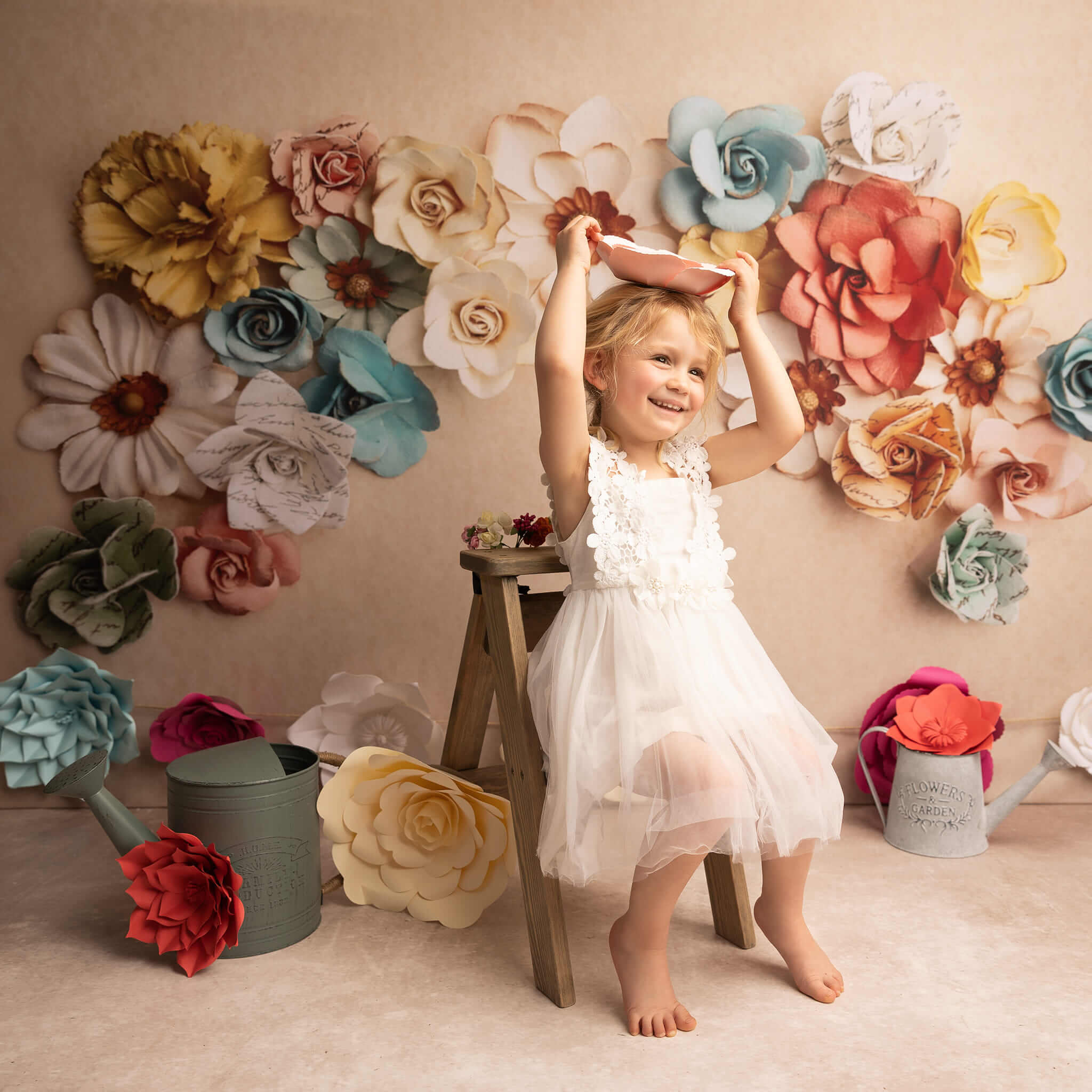 Kate 3D  Wall flowers backdrop for Photography Designed by Melissa King