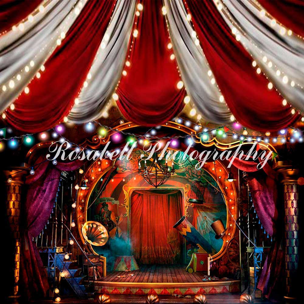 RTS Kate Circus Backdrop Designed by Rosabell Photography