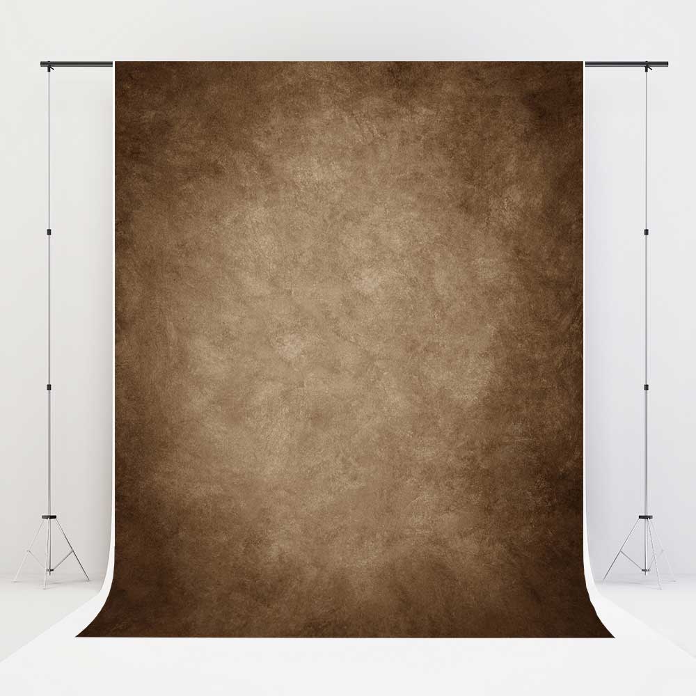 RTS Kate Old Master Abstract Texture Dark Brown Backdrop for Photography