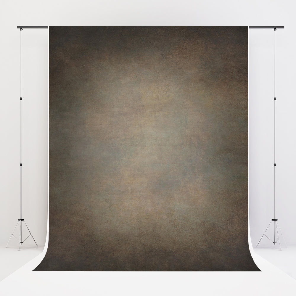 Kate Dark Brown mixed Green Abstract Texture Backdrop for Photography