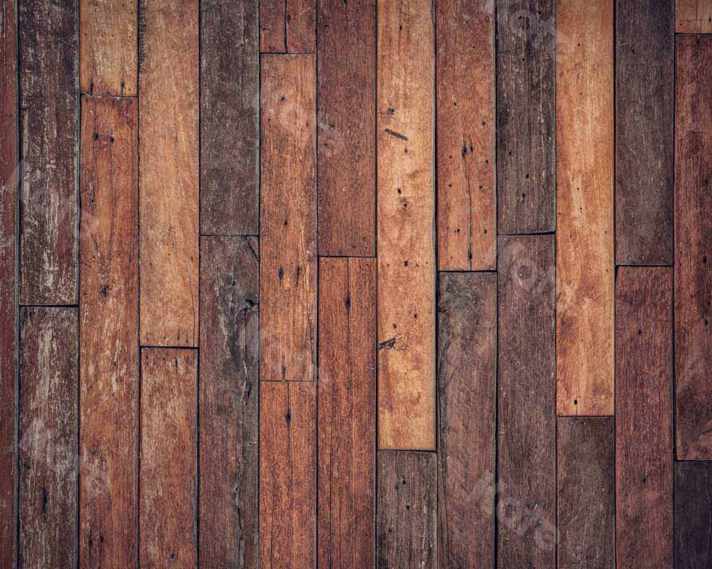 RTS Kate Wood Grain Floor Backdrop Vintage Texture Rubber Floor Mat