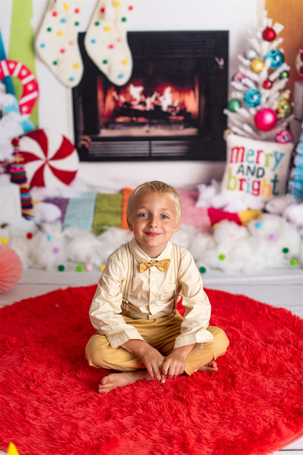 Gorro Floral para Fotografía de Recién Nacidos