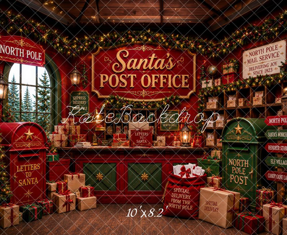 Kate Christmas Combination Printed Backdrops for Photography( 4 Backdrops in Total)