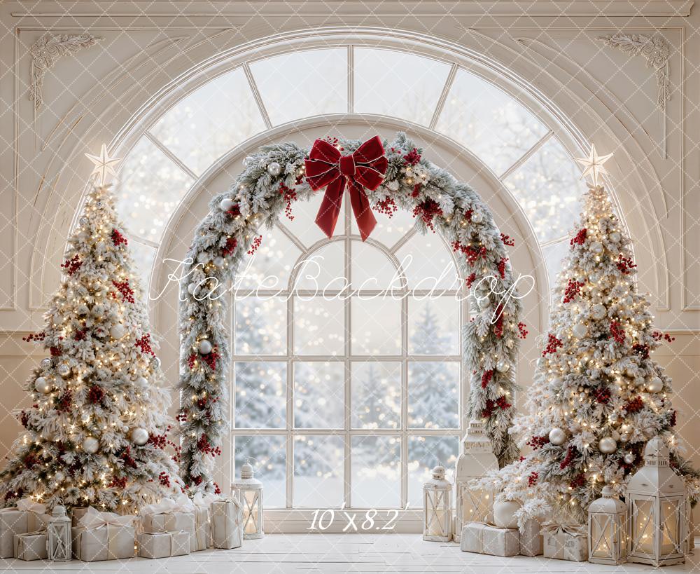 Kate Christmas Combination Printed Backdrops for Photography( 4 Backdrops in Total)