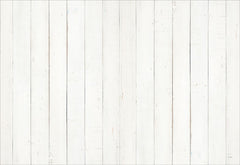 Tappetino in gomma per pavimento in legno bianco