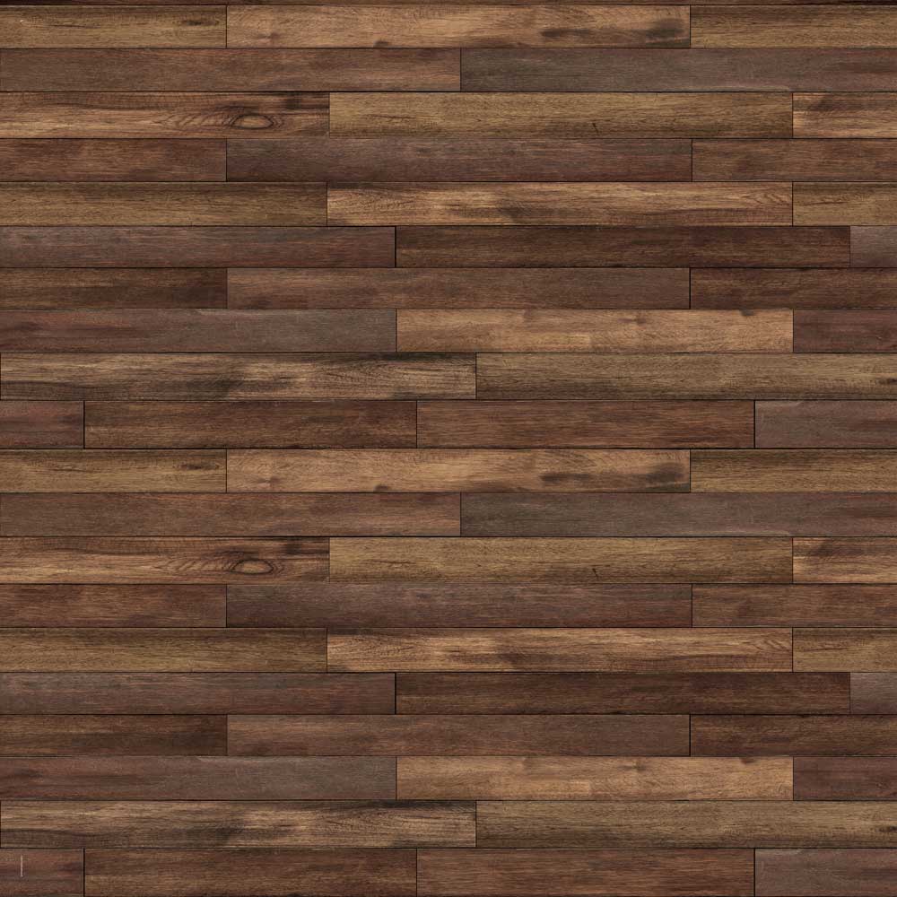 Kate Dark Vintage Wood Rubber Floor Mat