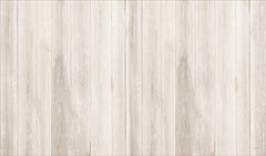 Kate White Wood Plank Texture Rubber Floor Mat