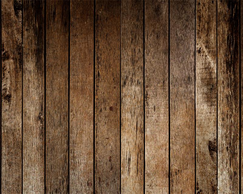 RTS Kate Damp Brown Wood Rubber Floor Mat