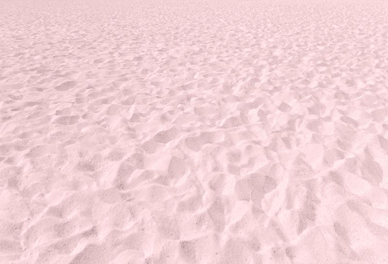 Kate Pink Sand Beach Rubber Floor Mat