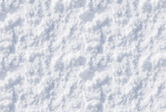 Tappeto in gomma bianco neve invernale