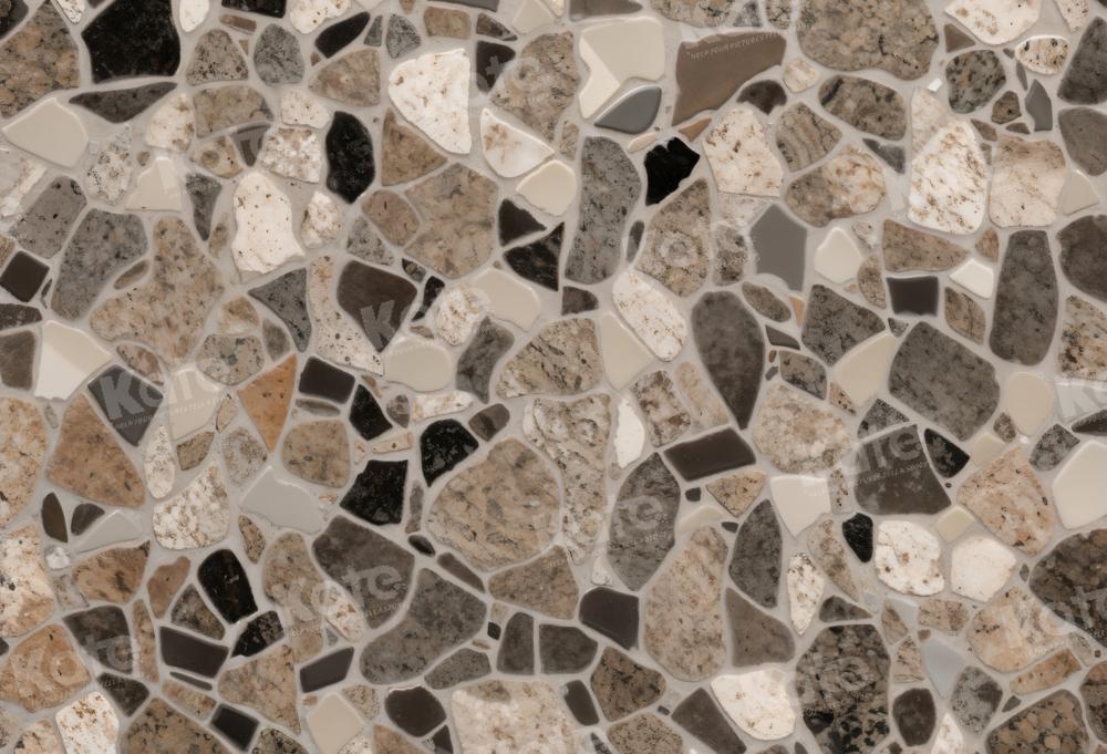 katebackdrop Kate Small Stone Mix Rubber Floor Mat, 8x5ft(2.5x1.5m)