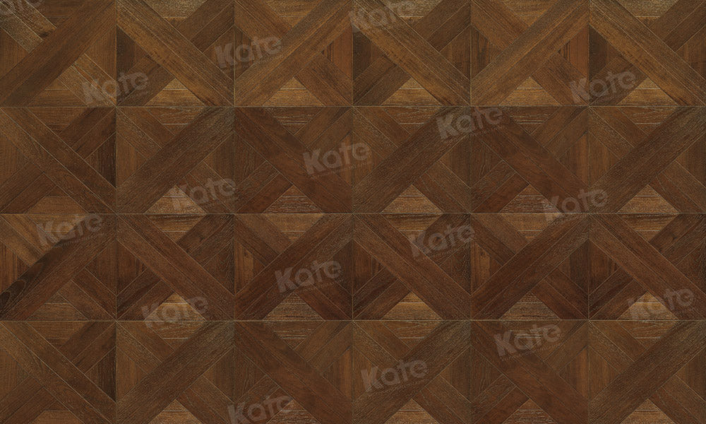 Kate Dark Brown Diamond Rubber Floor Mat