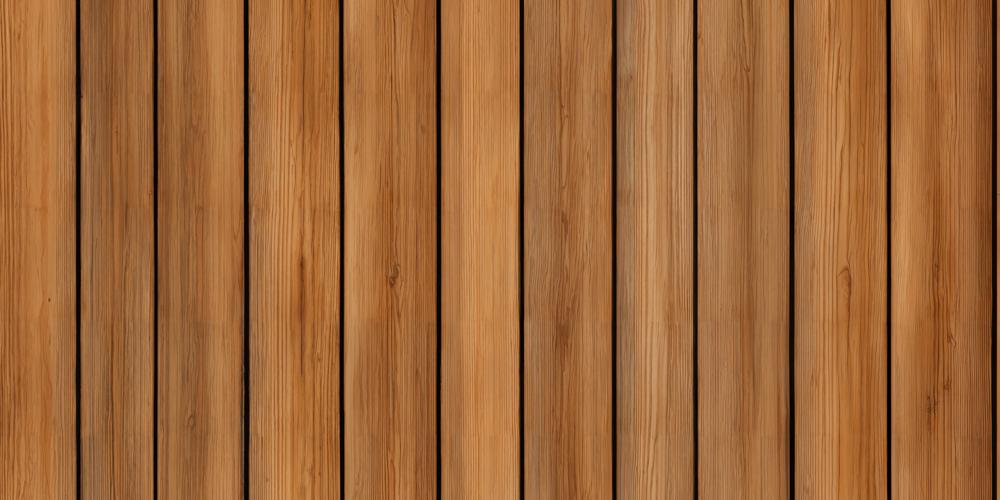 Kate Bright Brown Plank Wood Rubber Floor Mat