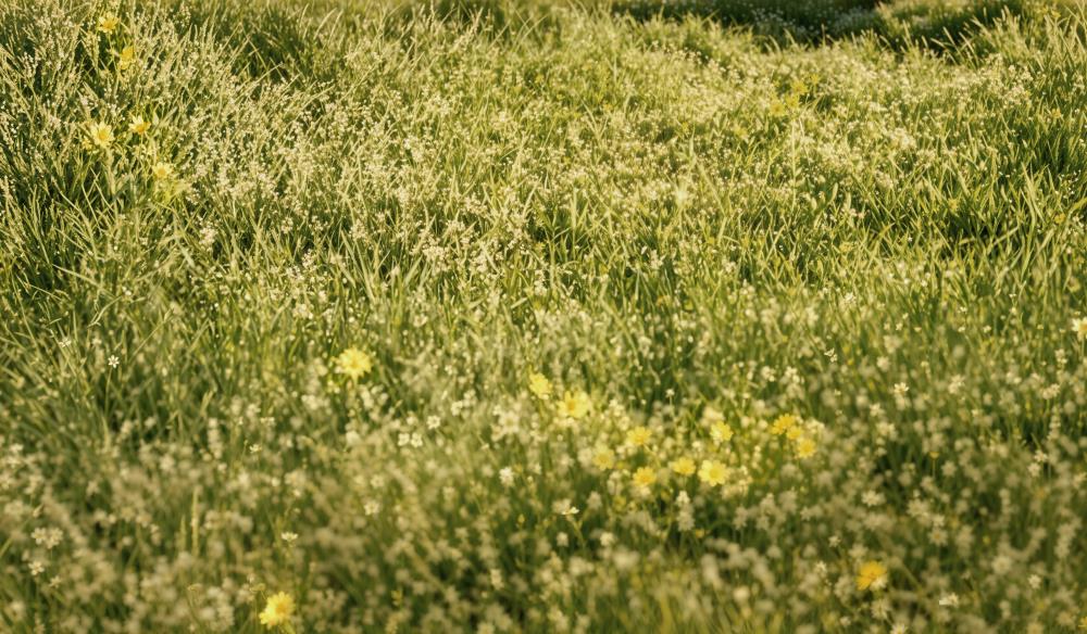 Kate Green Grass Meadow Printed Backdrop Designed by Emetselch
