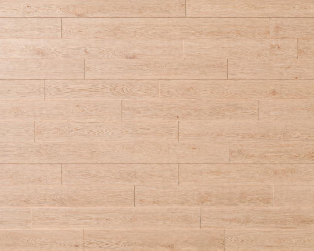 Kate Light Brown Wood Rubber Floor Mat