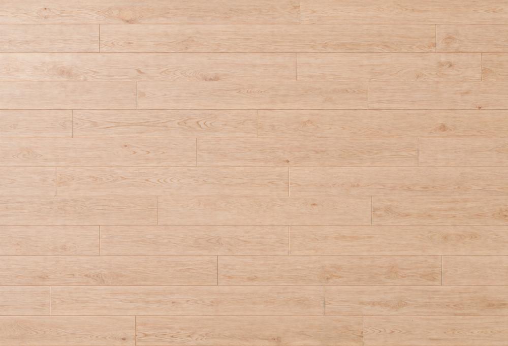 Kate Light Brown Wood Rubber Floor Mat