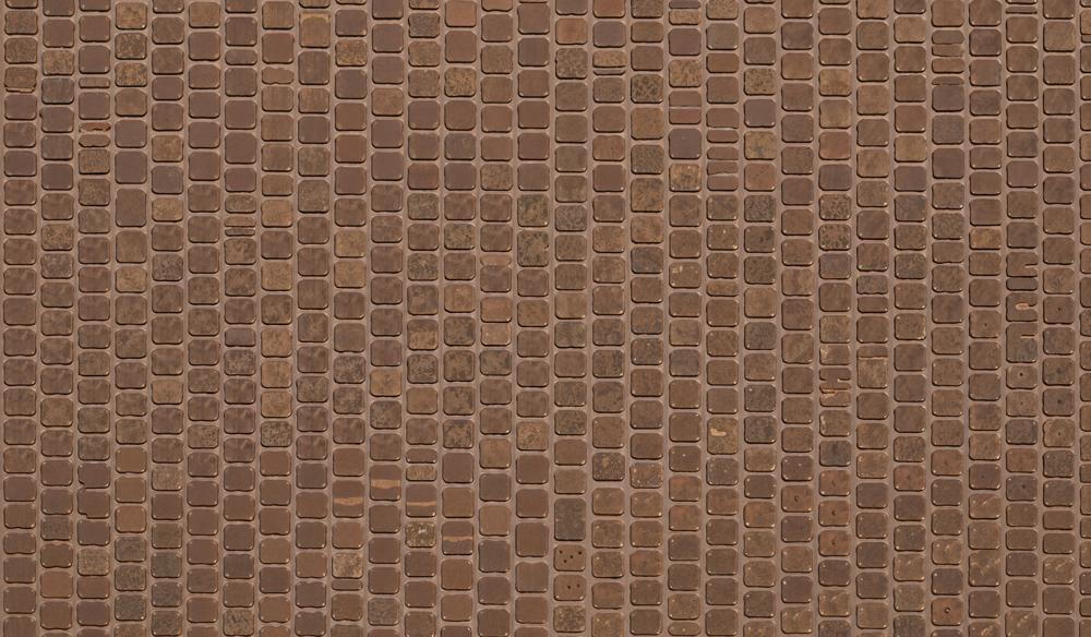 Kate Brown Cobblestone Rubber Floor Mat
