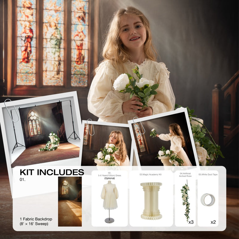 Kate Church Flower Photo Kit Photography Backdrops&Props Themed Bundle(US ONLY)