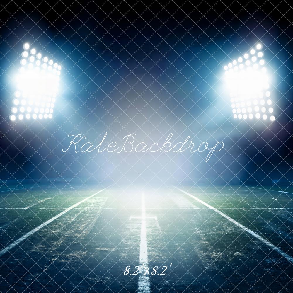 Kate Sports Stadium Lights Field Backdrop Designed by Emetselch