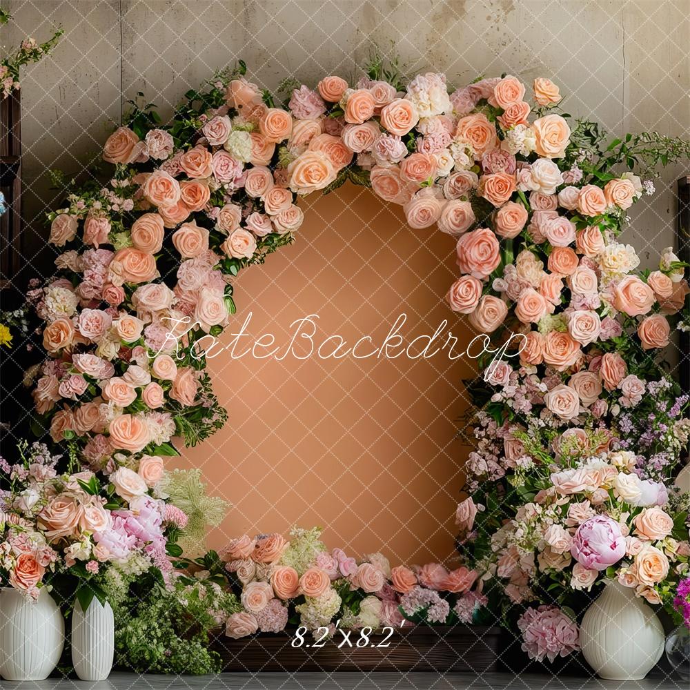 Arco de Flores de Interior de Primavera Diseñado por Mini MakeBelieve