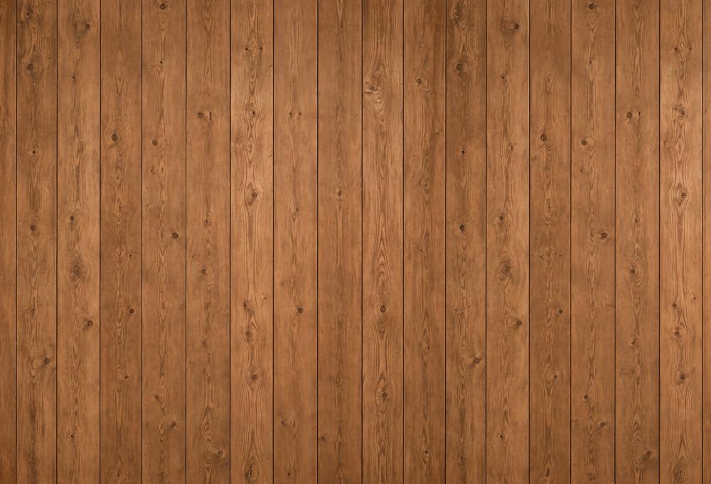 Kate Brown Light Wood Planks Floor Printed Backdrop Designed by Emetselch