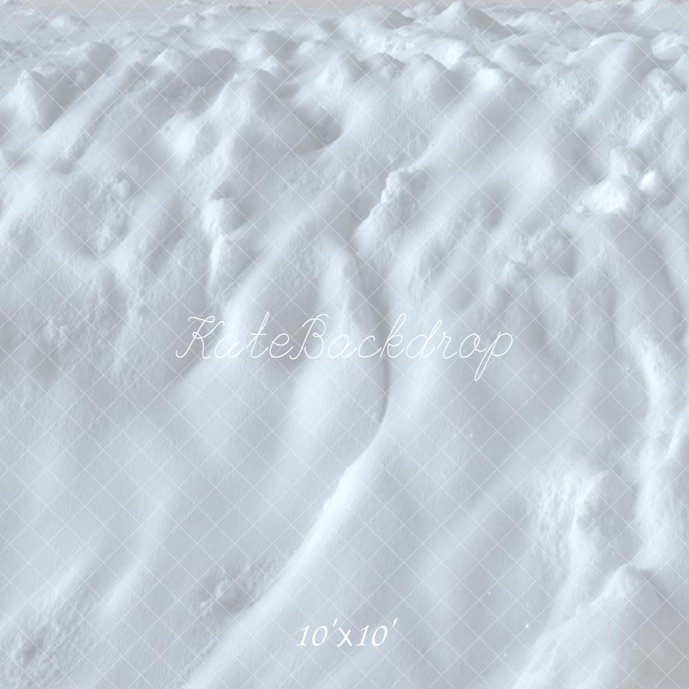 Kate Winter White Snow Floor Backdrop Backdrop Designed by Kate Image