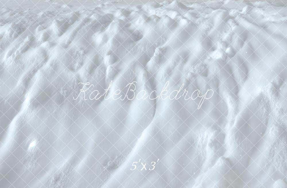 Kate Winter White Snow Floor Backdrop Backdrop Designed by Kate Image