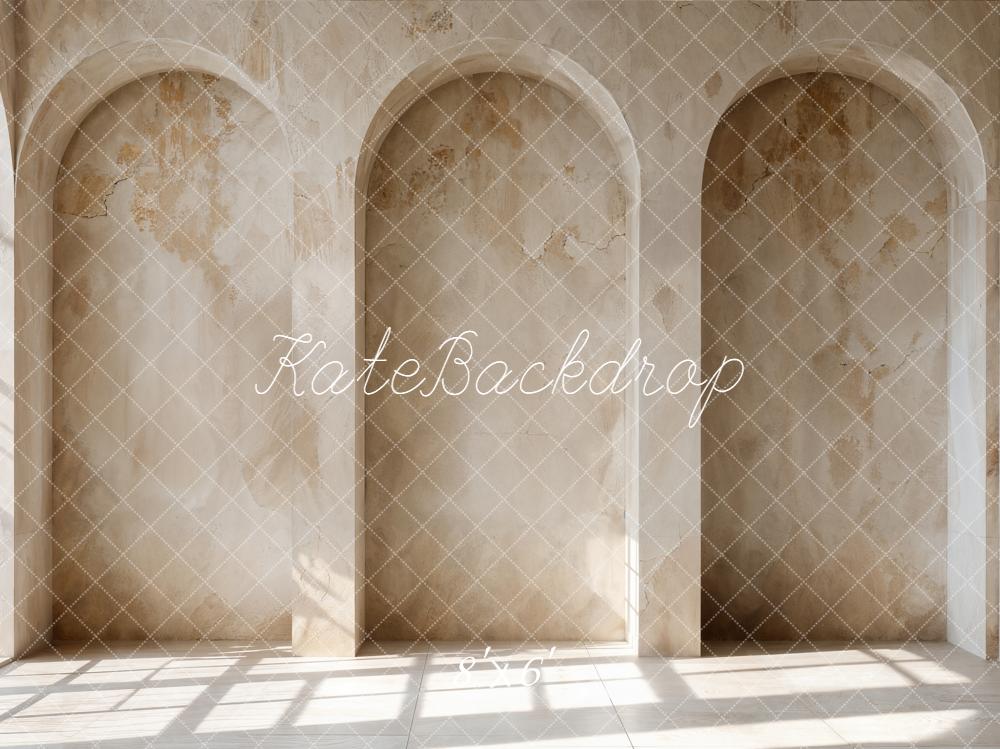 Kate Vintage Arched Alcove Wall Backdrop Designed by Emetselch