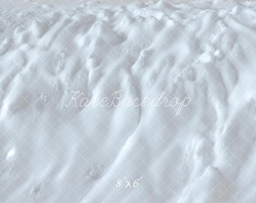 Kate Winter White Snow Floor Backdrop Backdrop Designed by Kate Image