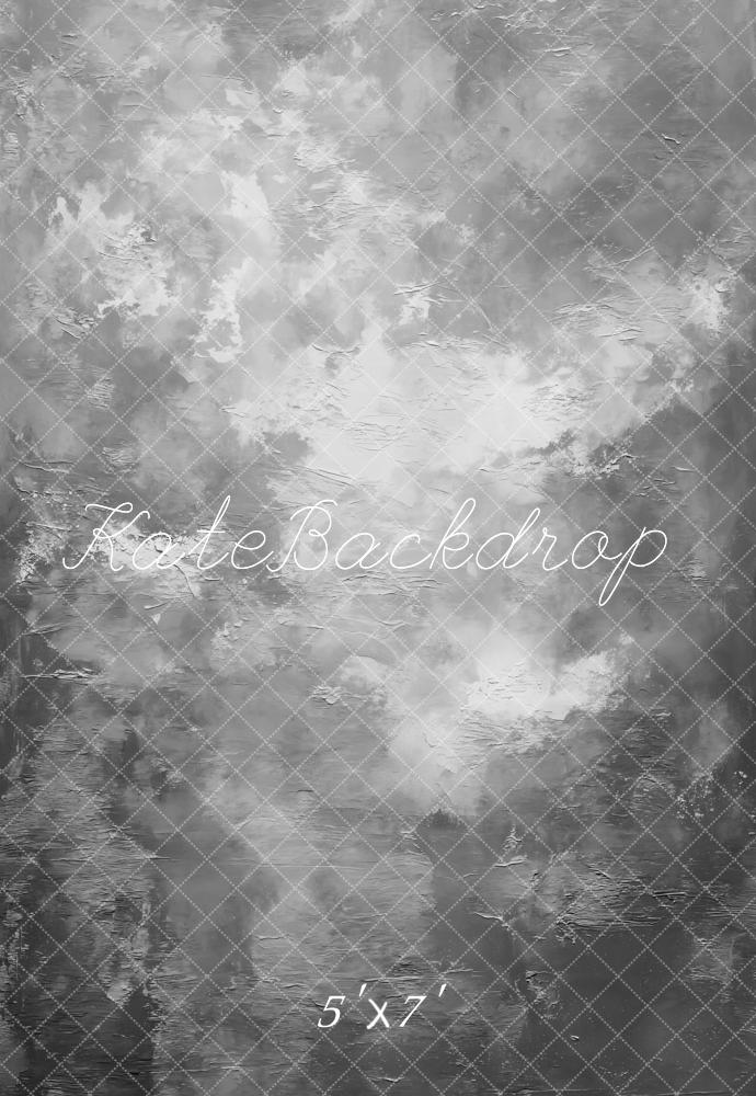 TEST Kate Gray Abstract Texture Printed Backdrop Designed by Kate Image