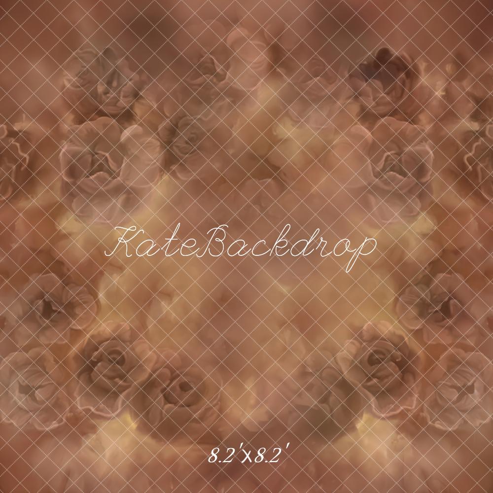 Kate Brown Roses Abstract Texture Backdrop Designed by Kate Image
