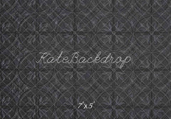 Kate Black Embossed Retro Floor Printed Backdrop Designed by Mini MakeBelieve