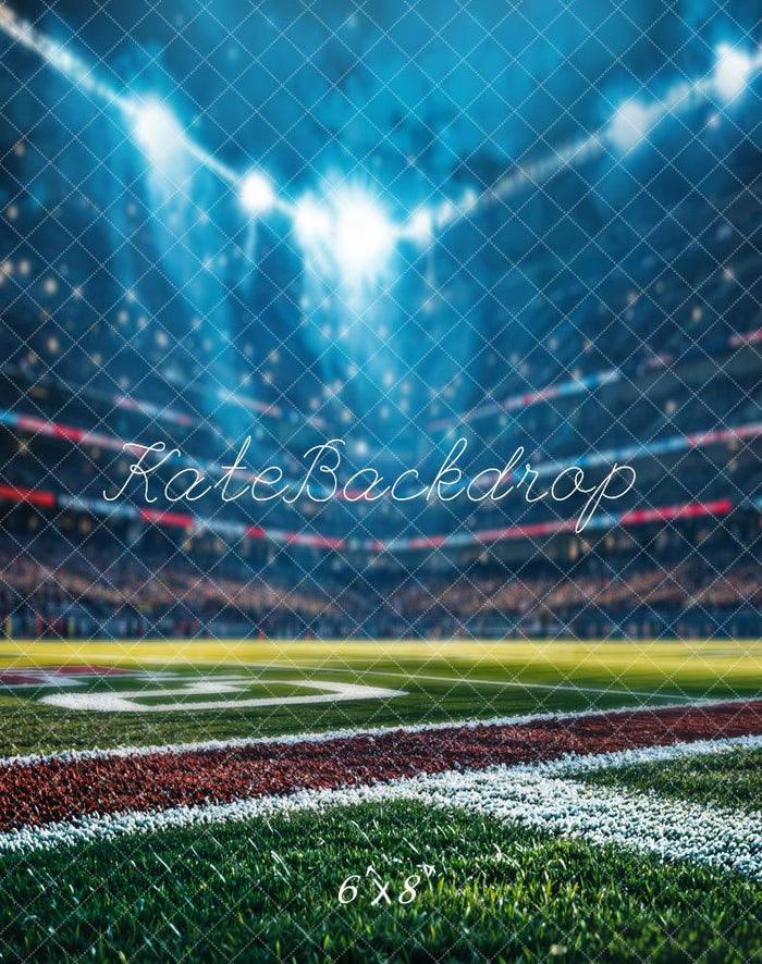 Electric Stadium Night Sports Backdrop