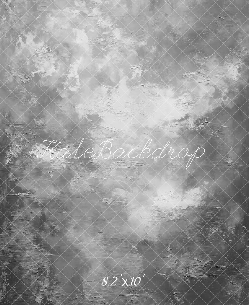 TEST Kate Gray Abstract Texture Printed Backdrop Designed by Kate Image