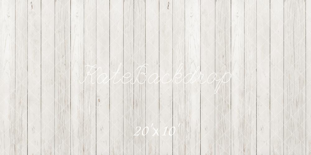 Kate White Wood Retro Wall Backdrop Designed by Kate Image