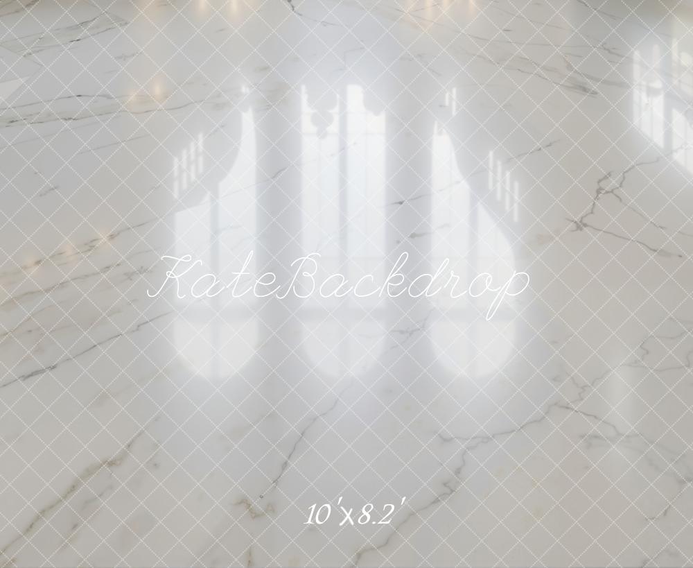 Kate White Marble Floor Backdrop Designed by Kate Image
