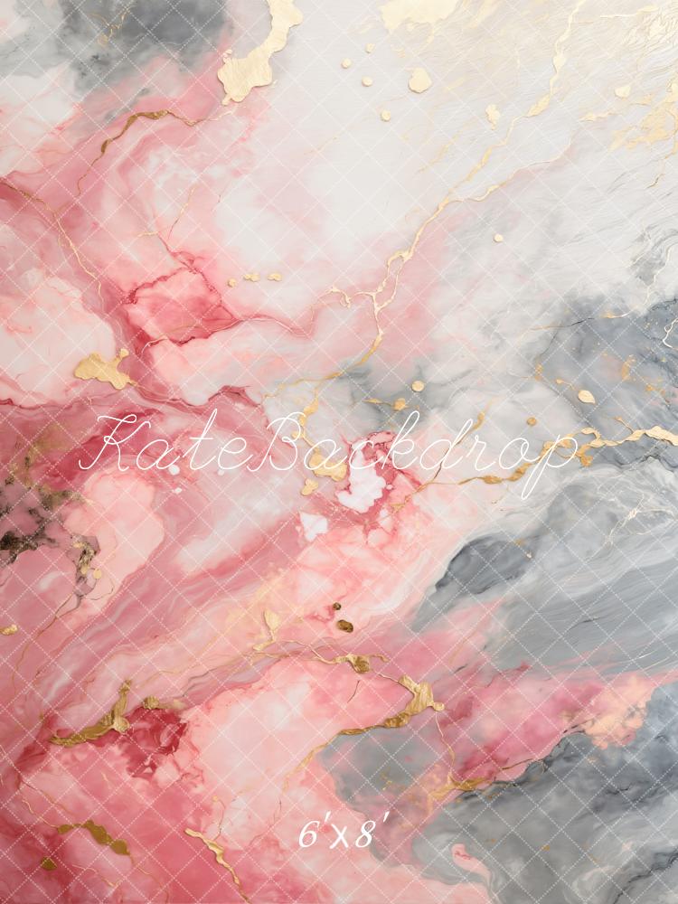 Abstract Marble Pink Gold Foto Achtergrond Designed by Chain Photography