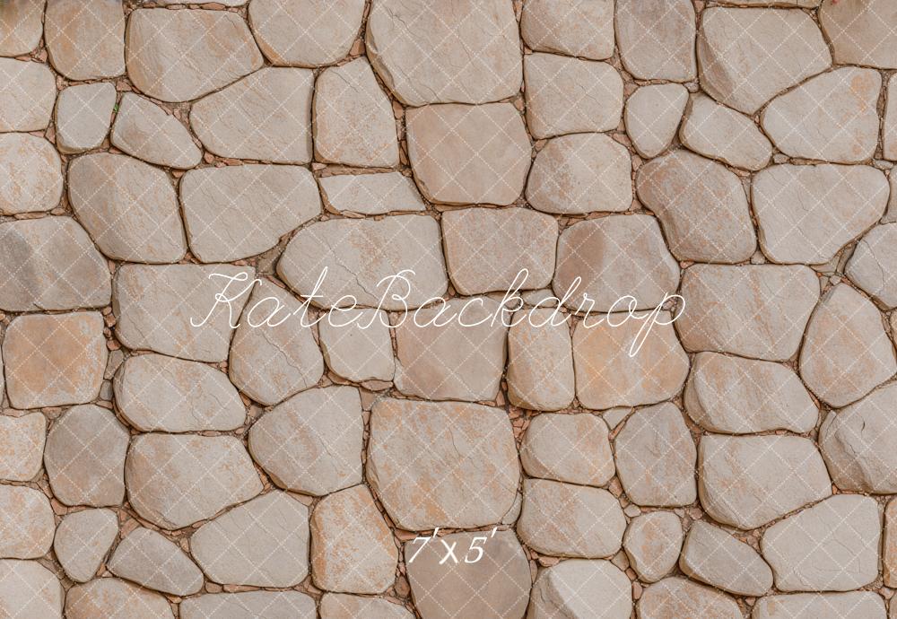 Stone Cobblestone Floor Foto Achtergrond Designed by Emetselch