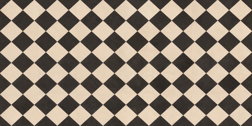 Kate Black Beige Checkered Plaid Floor Printed Backdrop Designed by Kate Image